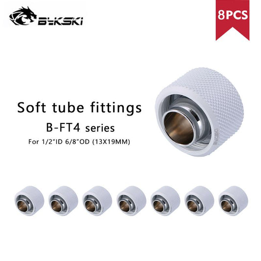 Bykski Soft Tubing Fitting Bykski Water Cooling Adapter Suitable For 1/2" ID x 6/8" OD ( 13x19mm ) | Water Cooling Fitting