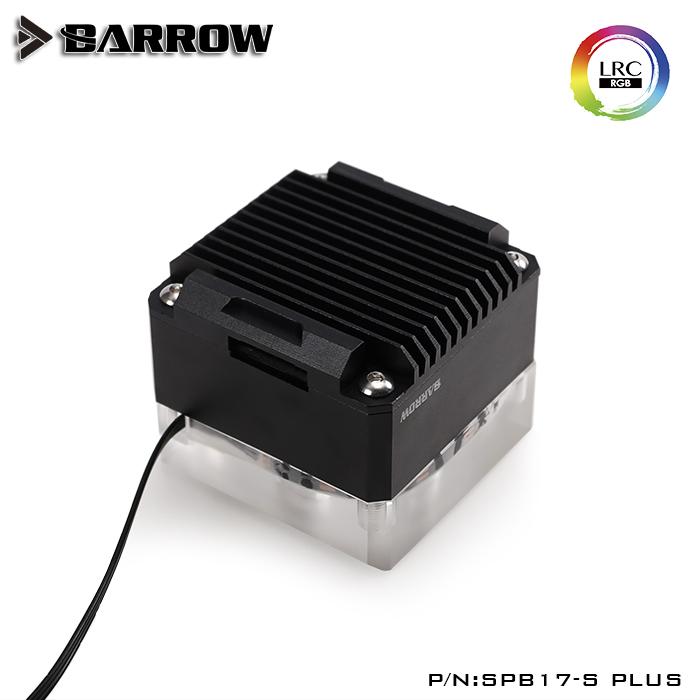 Barrow SPB17-S-PLUS, PLUS Version 17W PWM Pumps, LRC 2.0 With Aluminum Radiator Cover,