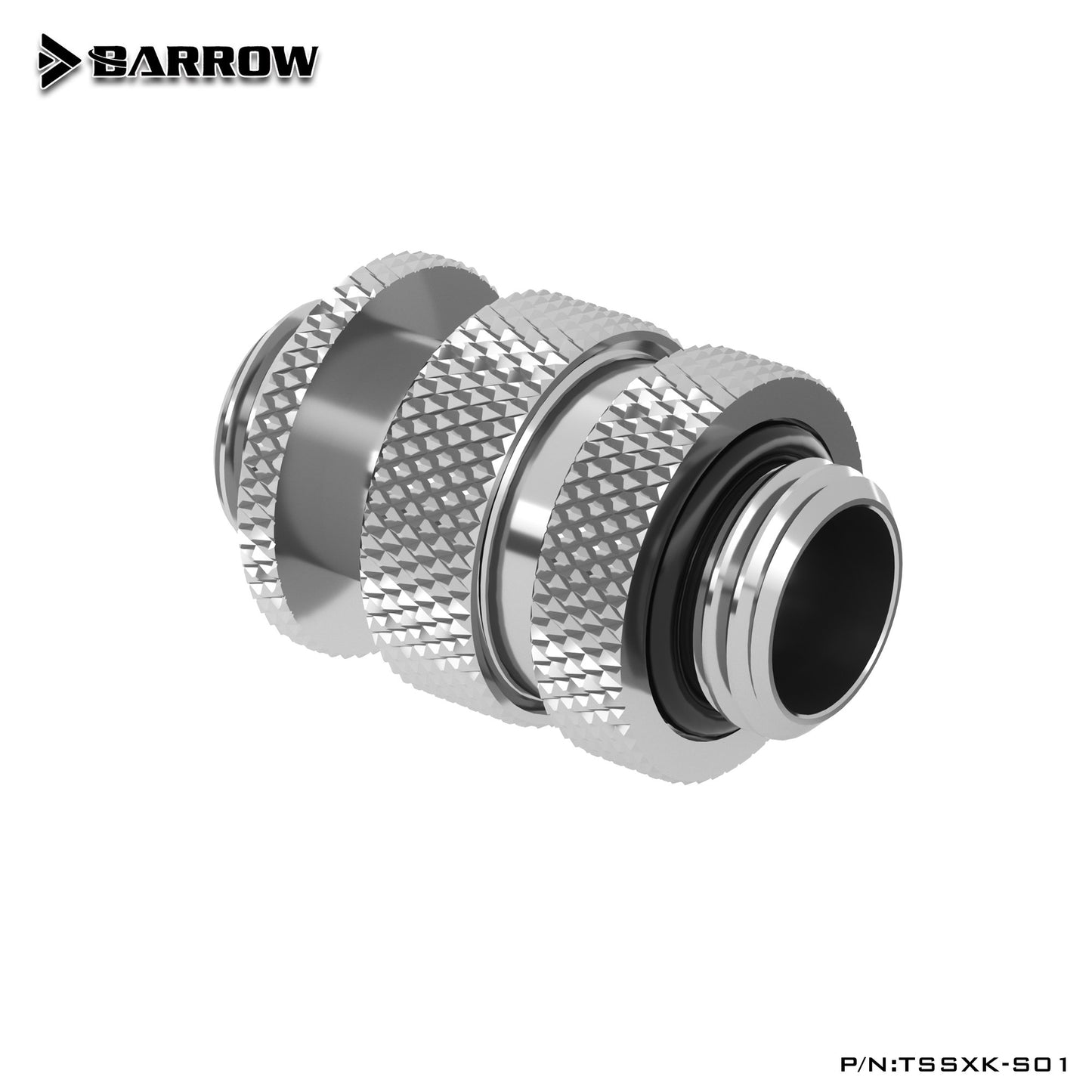 Barrow Gold White Black Silver Gold G1/4" Male to Male Rotary Connectors / Extender (16-22mm) PC water cooling system TSSXK-S01