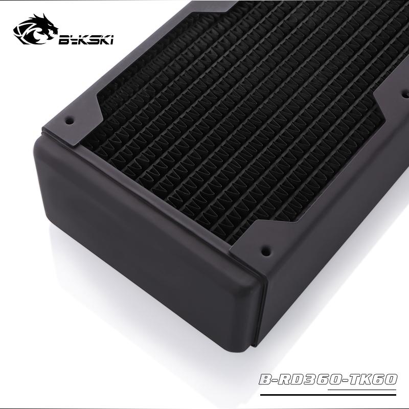 Bykski B-RD360-TK60, 360mm Triple Row Radiators, 60mm Thickness, Standard Water Cooling Radiators | Water Cooling Accessory