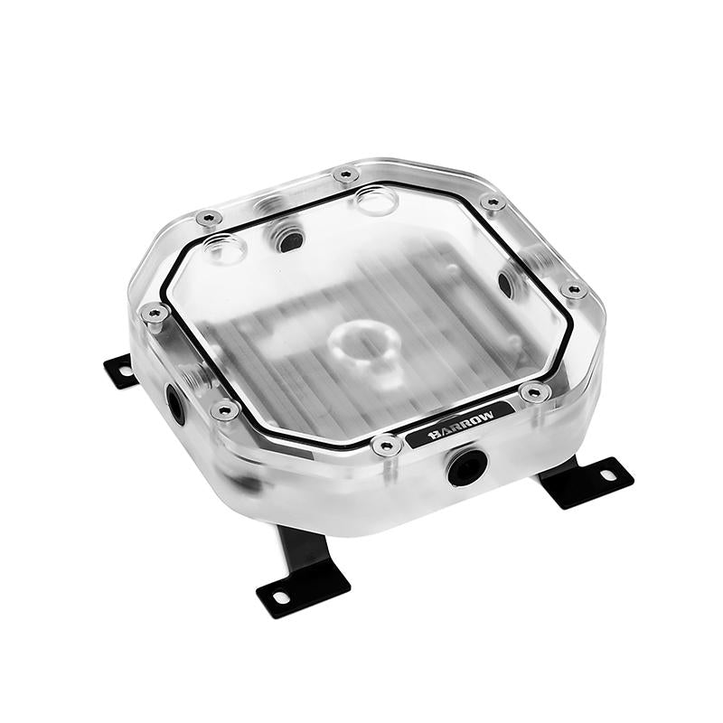 Barrow ch Reservoirs with Multi Combination of Radiator Position, LRC 2.0, Acrylic Square Reservoirs, | Custom Loop Radiator