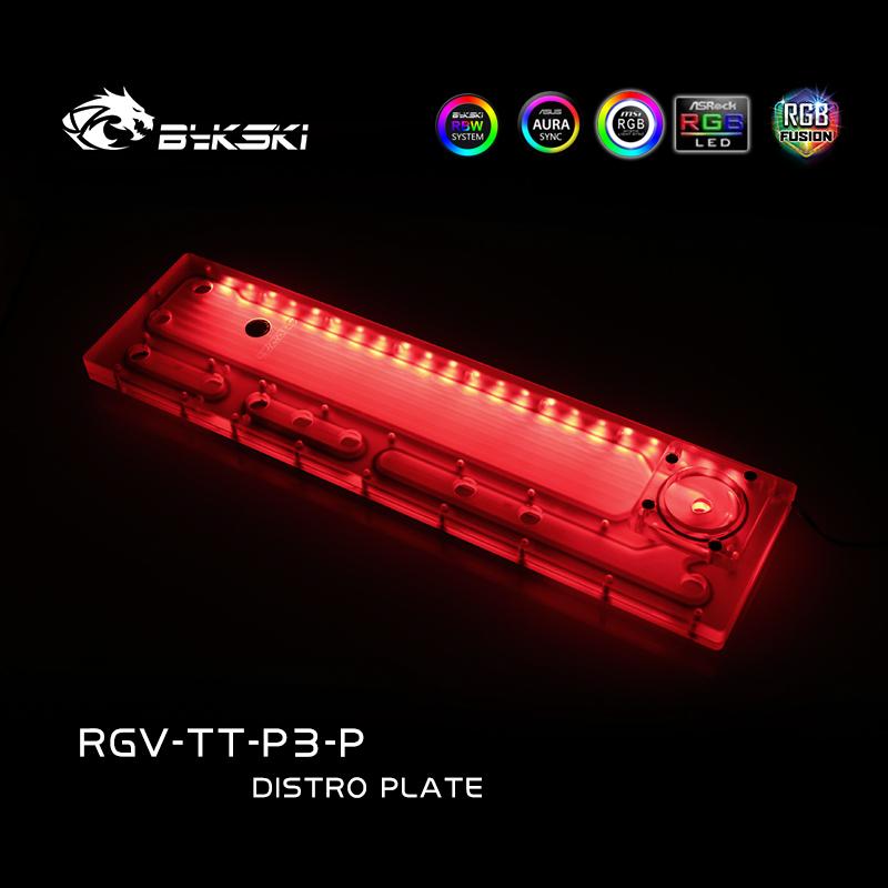 Bykski RGV-TT-P3, Waterway Boards For Tt Core P3 Case, Bykski RBW, For Intel CPU Water Block & Single | Liquid Cooling Block