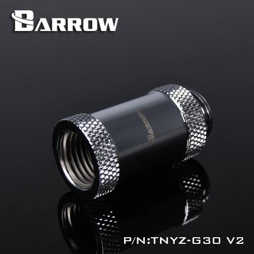 Barrow TNYZ-G30V2, 30mm Male To Female Extender Fittings, G1/4 Male To Female Water Cooling Fittings | Water Cooling Fitting