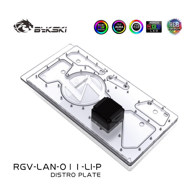 Bykski Water Cooling Kit For Lian Li O11 Case With Waterway Board For CPU/GPU Liquid Cooling Cooler, RGV-LAN-O11-LI-P