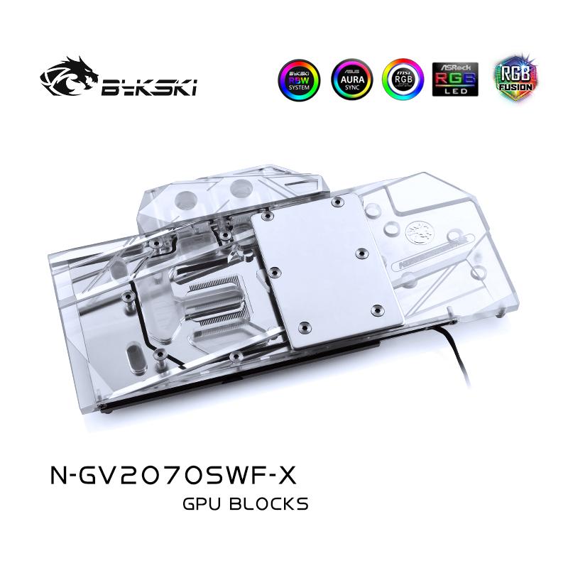 FormulaMod Bykski RTX 2070 SUPER full-cover GPU waterblock — silent local AI workload cooling