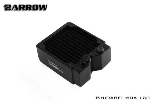 Barrow Dabel-60A 120, 60mm Thicknes 120mm Radiator, Copper Thick Plus Type Water Cooler, Suitable For | Custom Loop Radiator
