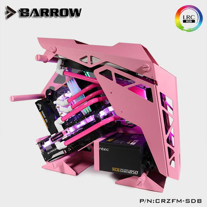 Barrow CRZFM-SDB, Waterway Boards For Cougar Conquer Mini Case, For Intel CPU Water Block & Single GPU Building