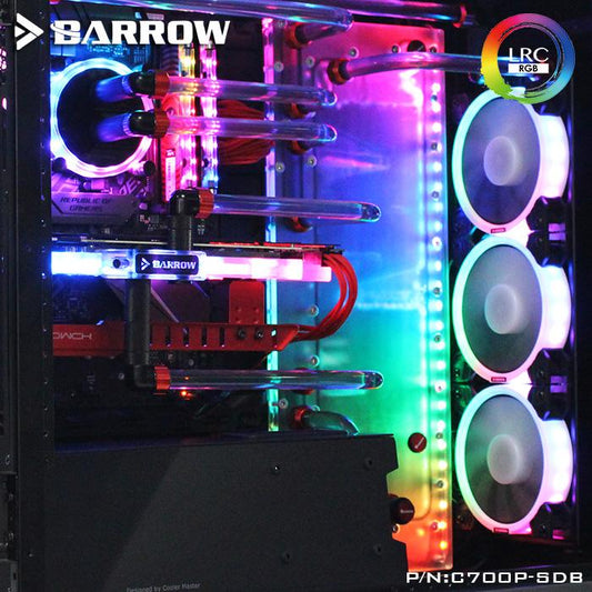 Barrow C700P-SDB, Waterway Boards For CoolerMaster C700P Case, For Intel CPU Water Block & | Liquid Cooling Block