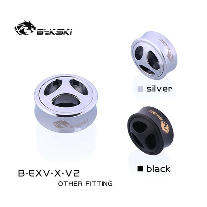 Bykski B-EXV-X-V2, Air Evacuation Valves, Clover Shape Exhaust Plugs, Commonly Used At The Top Of The Water Cooling System