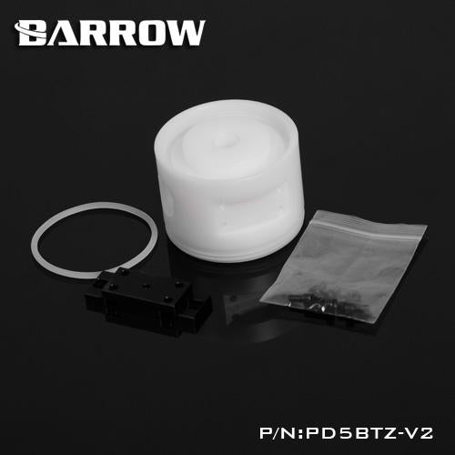 Barrow YKD5BTZ-V2/PD5BTZ-V2 POM/PMMA Acrylic water pump top for D5 / MCP655 serise pump computer water | Water Cooling Pump