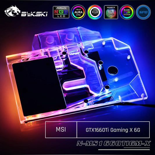 FormulaMod Bykski RTX 2060 full-cover GPU waterblock — silent local AI workload cooling