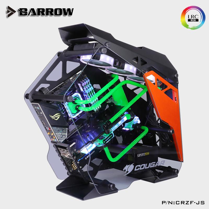 Barrow Water Cooling Kit for COUGAR CONQUER Case, For Computer CPU/GPU Liquid Cooling, Cooler For PC, CRZF-HS