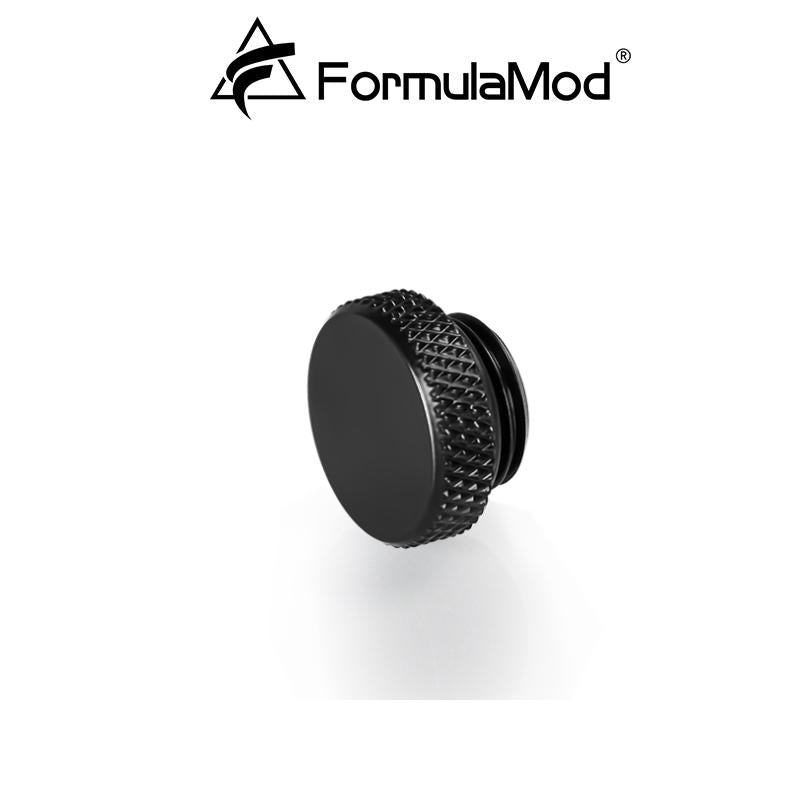 FormulaMod  G1/4" thread Plug Fitting, Hand tighten the lock sealing plug for water cooling computer accessories