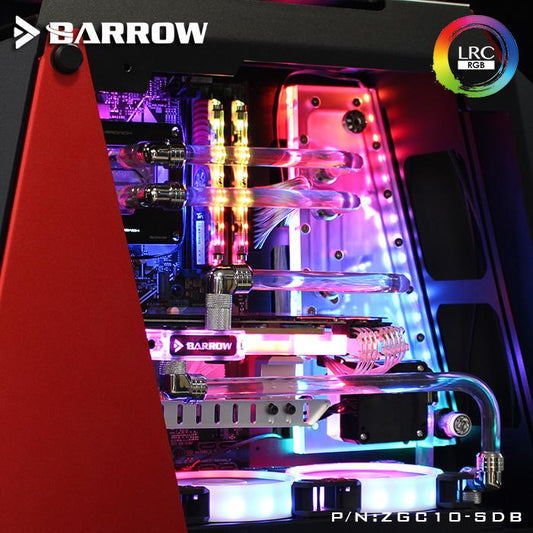 Barrow ZGC10-SDB, Waterway Boards For Zeaginal ZG-10 Case, For Intel CPU Water Block & Single GPU Building