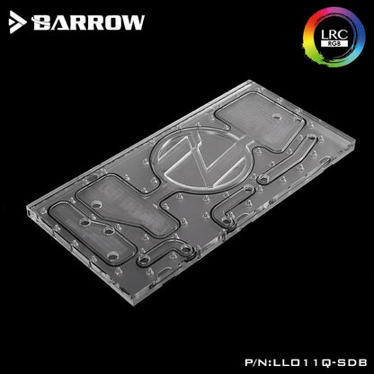 Barrow LLO11Q-SDBV1, Front Waterway Boards For Lian Li PC-O11 Dynamic Case, For Intel CPU Water Block & Single GPU Building