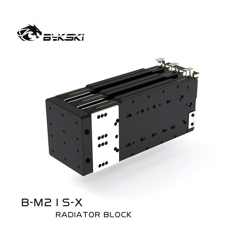 Bykski B-M21S-X Water Block , for M21S / M19 Ant / Antminer / Miner G1/4' Thread POM / Aluminum Computer Water Cooling Radiator