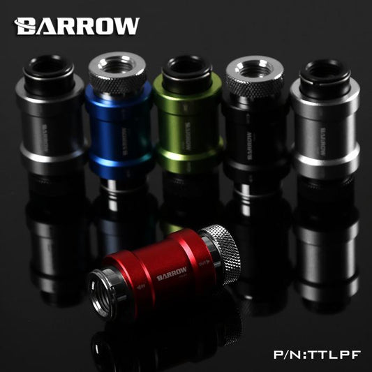 Barrow TTLPF Flat push type check valve double inner thread part for water cooling computer | Water Cooling Valve