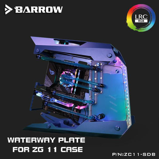 Barrow ZC11-SDB, Waterway Boards For Zeaginal-11 Case, For Intel CPU Water Block & Single GPU Building | Liquid Cooling Block