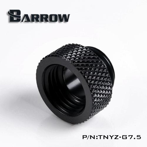 Barrow TNYZ-G7.5, 7.5mm Male To Female Extender Fittings, G1/4 Male To Female Water Cooling Fittings