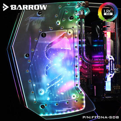 Barrow FFONA-SDB, Waterway Boards For FUXK Butterfly FIONA Open-Type Case, For Intel CPU Water Block & Single GPU Building