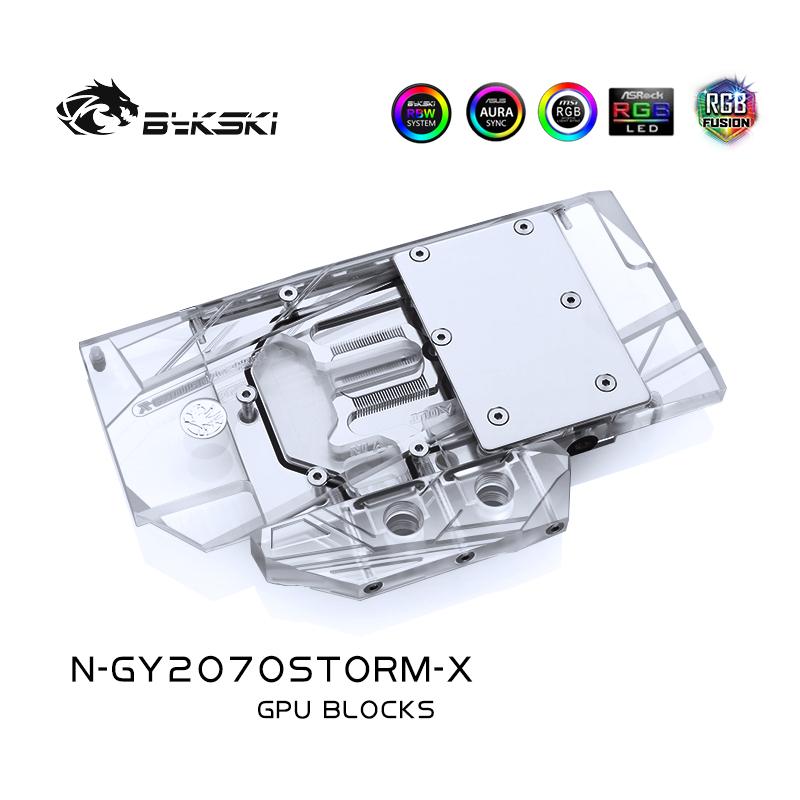 FormulaMod Bykski RTX 2070 full-cover GPU waterblock — silent local AI workload cooling (view 4)