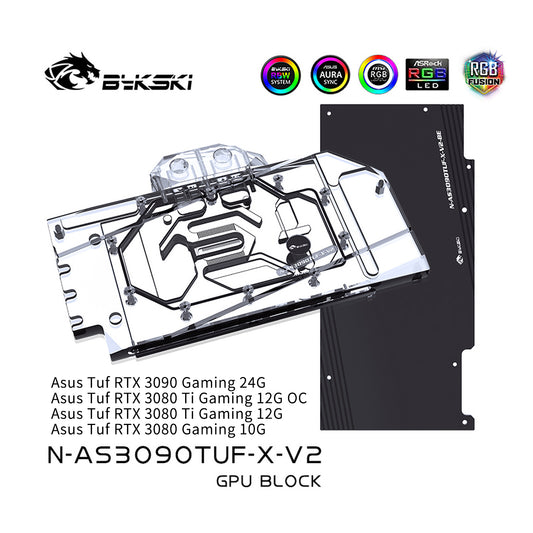 FormulaMod Bykski RTX 3090 full-cover GPU waterblock — silent AI revival for used cards