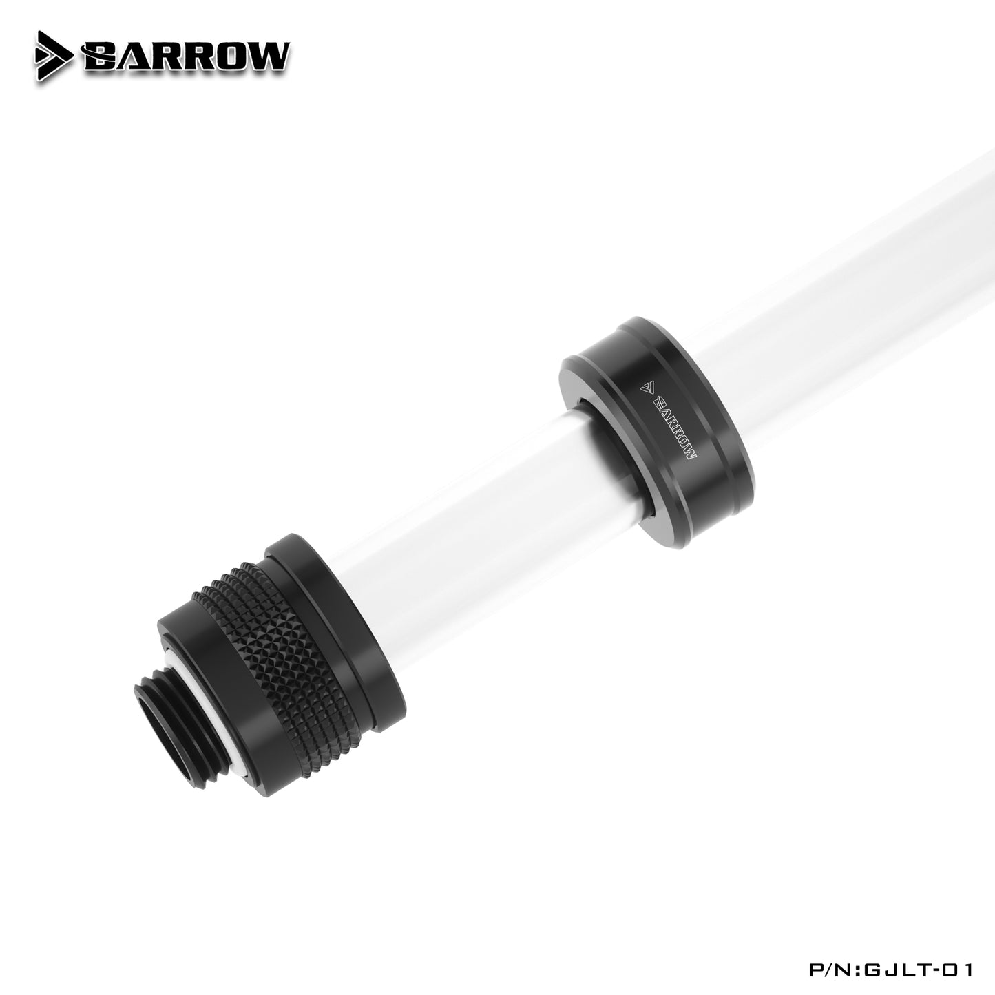 Kit lumineux Barrow A-RGB, anneau de composant d'éclairage pour tube dur transparent OD14mm, outil de décoration de refroidissement par eau de positionnement flexible, GJLT-01